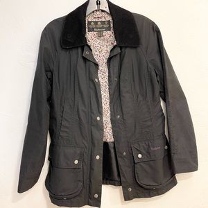 Barbour Liberty Beadnell Waxed Jacket Floral Lined
